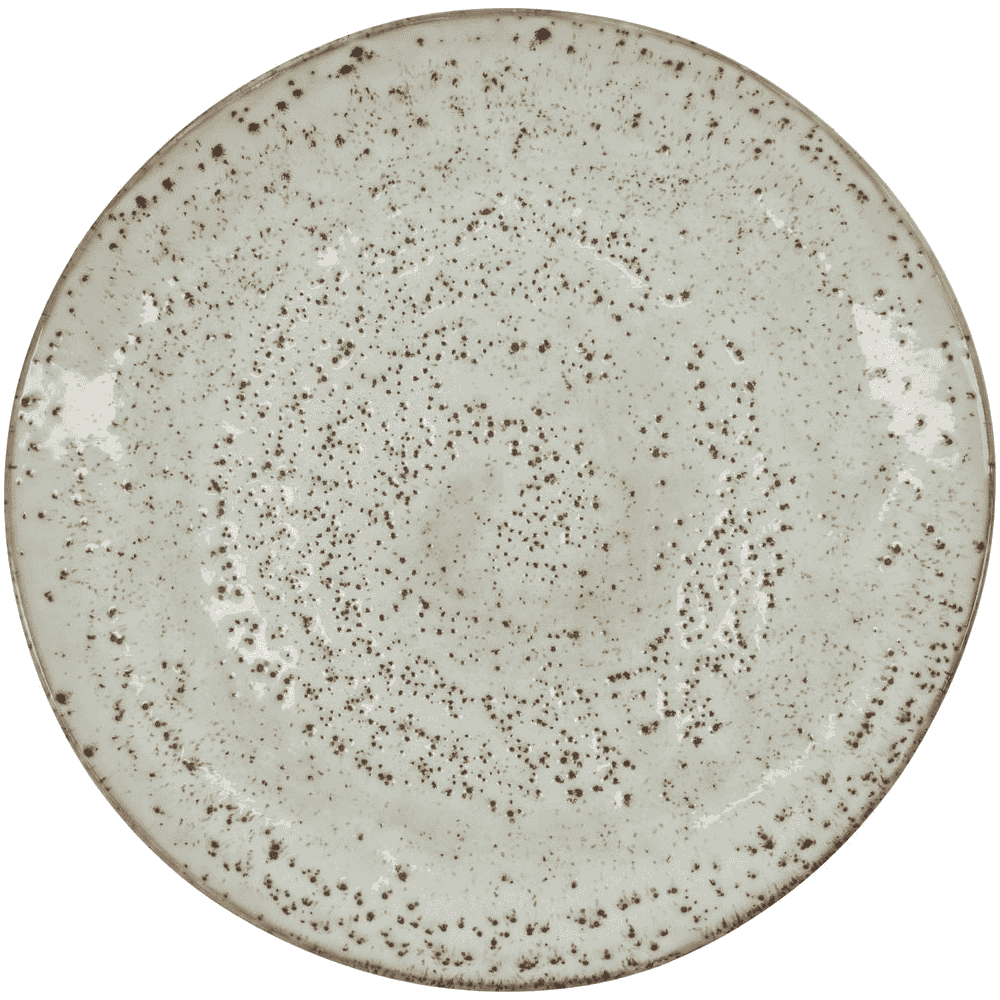 Rustic, Grey Blue Dinner Plate 27cm