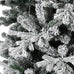 7.5ft 500 LED Lit Flock Tree