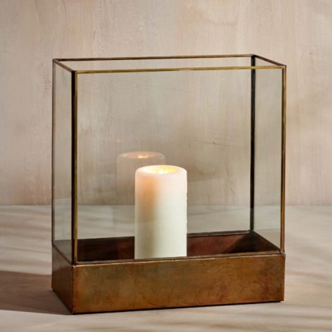 Sampra Storm Lantern - Wide 35cm | Annie Mo's