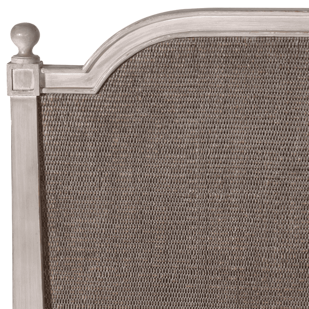 Scandi King Size Rattan Bed-B