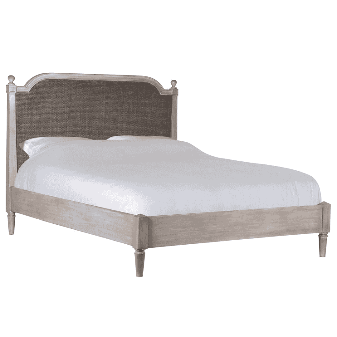 Scandi King Size Rattan Bed | Annie Mo's
