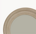 Wilton Grey Round Beaded Mirror 2