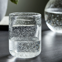 Set of Four Clear Glass Tumblers 11cm | Annie Mo's