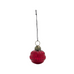 Set of Six Multi Coloured Baubles 5cm