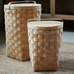 Set of Two Large Natural Baskets | Annie Mo's