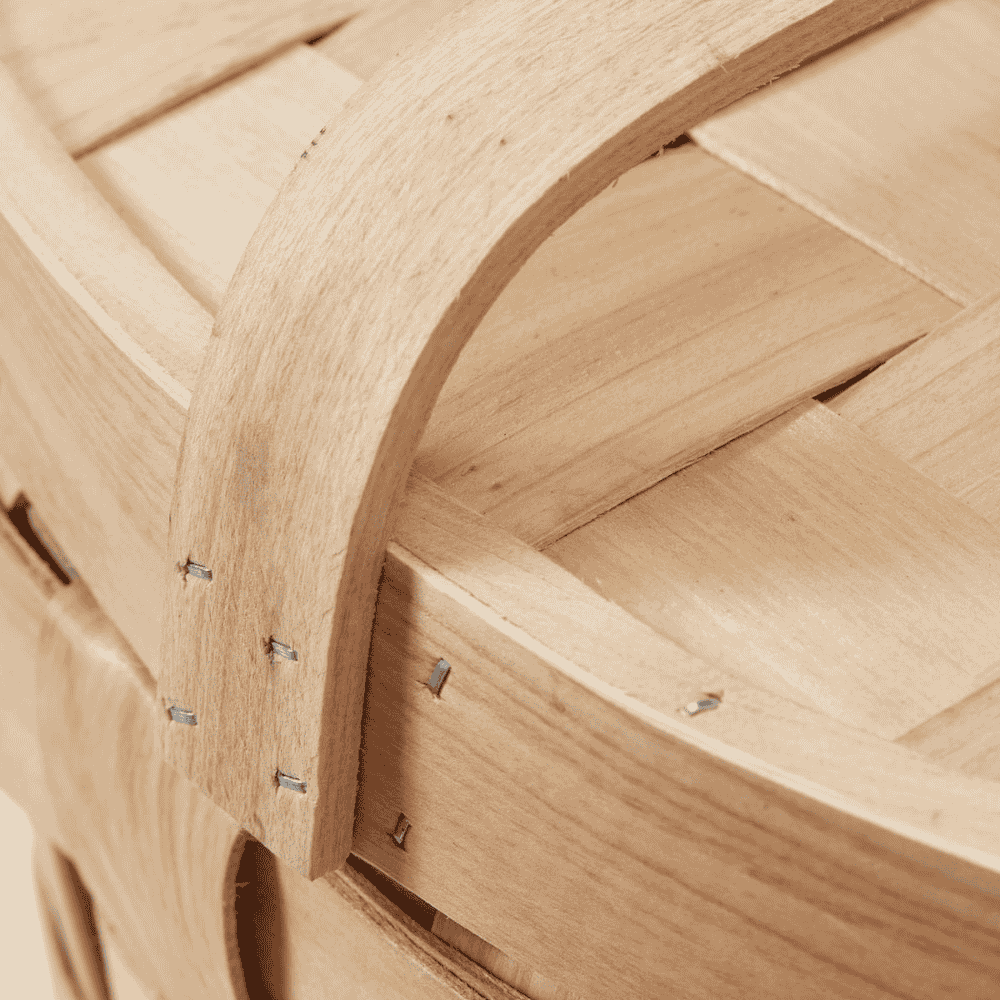 Set of Two Large Natural Baskets