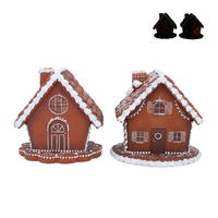 Set of Two Small LED Gingerbread House12cm | Annie Mo's