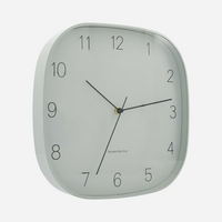 Shapely Grey Wall Clock 29cm | Annie Mo's