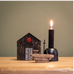 Short Dinner Candles - Black 11cm