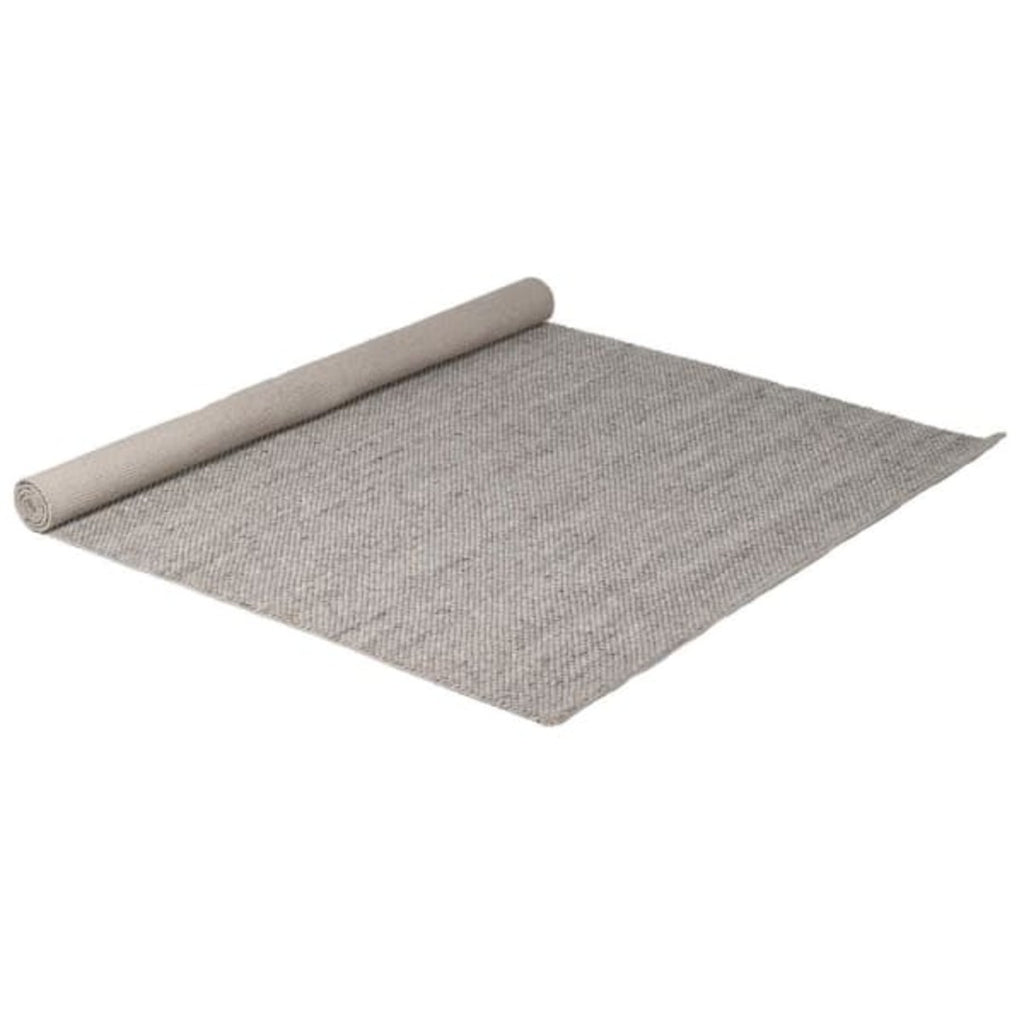 Silvered Handwoven Rug 163cm x 235cm
