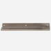 Simple Brushed Silver Shelf 43cm