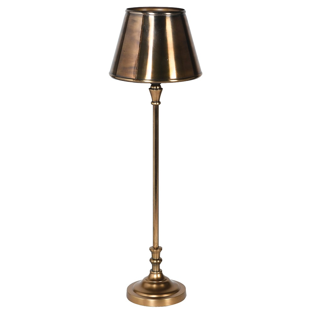 Skinny gold lamp deals
