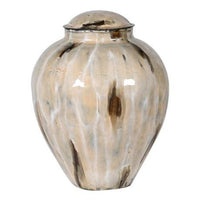 Small Coffee Enamel Vase 50cm