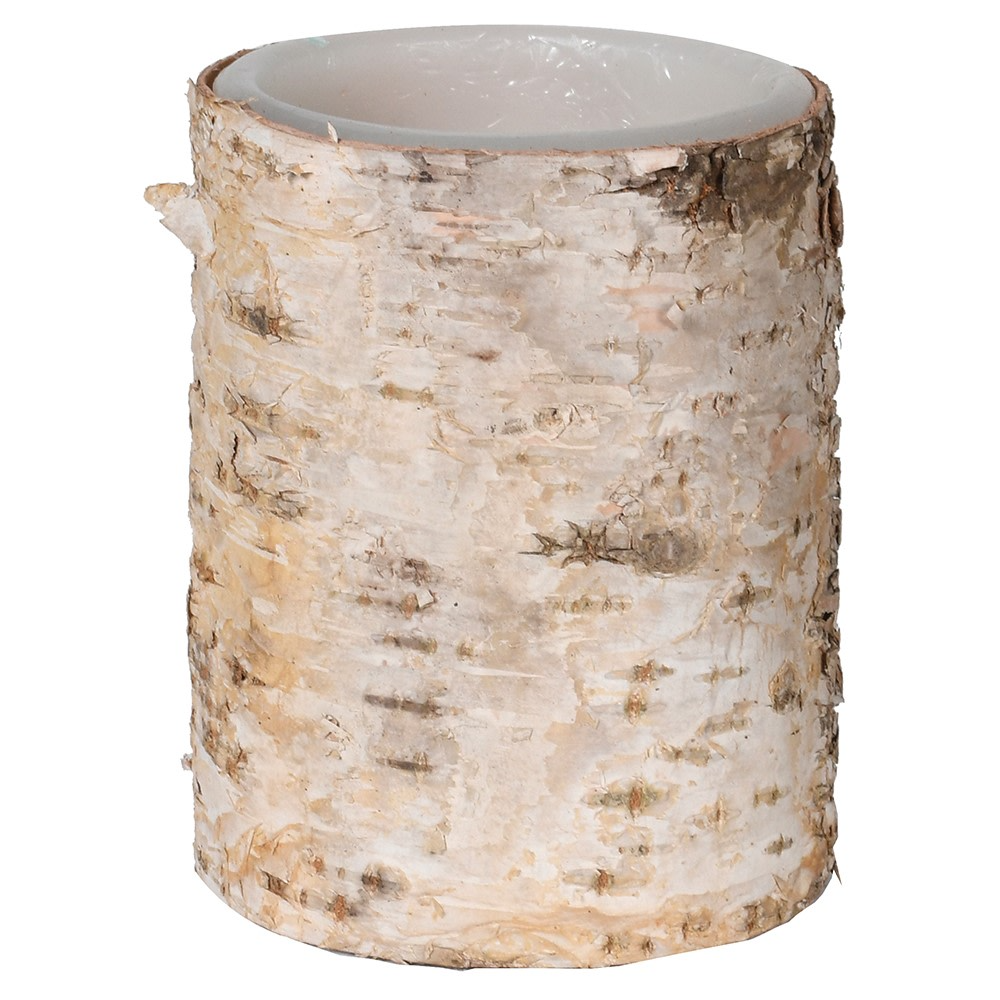 Small LED Birch Candle | Annie Mo's