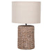 Small Rope Effect Table Lamp 45cm | Annie Mo's