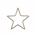 Solid Brass Maru Brass Stars - Choice of Sizes
