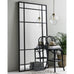 Black Iron Floor Standing Mirror 204cm High | Annie Mo's