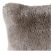 Super Soft Taupe Sheepskin Cushion Cover 45x45cm C