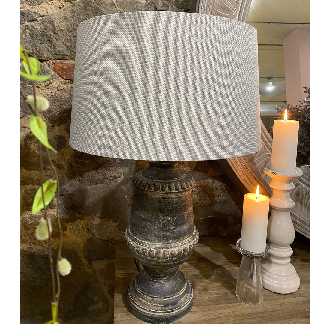 Table Lamp Elodie Flint Grey 55cm