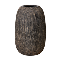 Tall Brown Terracotta Vase 30cm | Annie Mo's