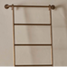 Temor Iron Decorative Ladder - Brass