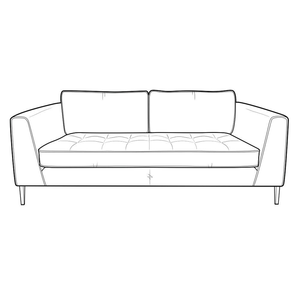 Teri Medium Sofa | Annie Mo's