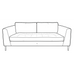 Teri Medium Sofa | Annie Mo's