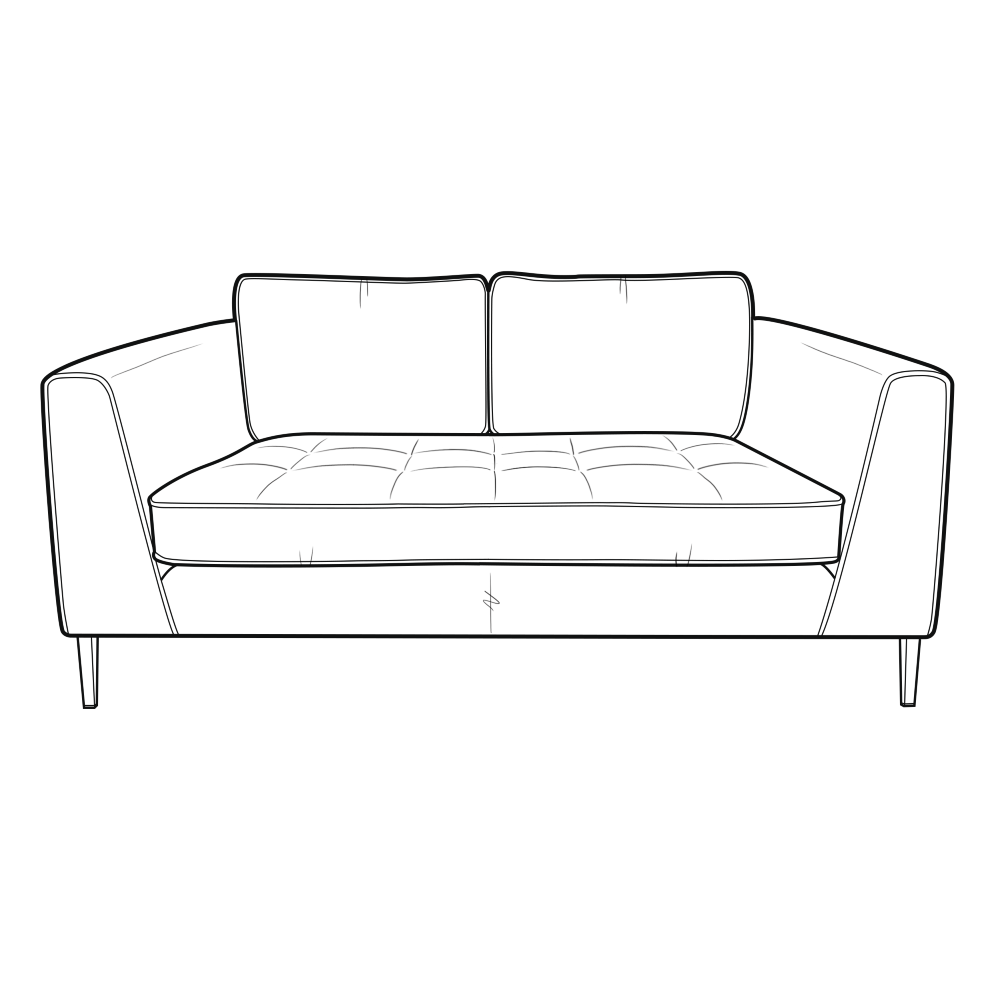 Teri Small Sofa | Annie Mo's