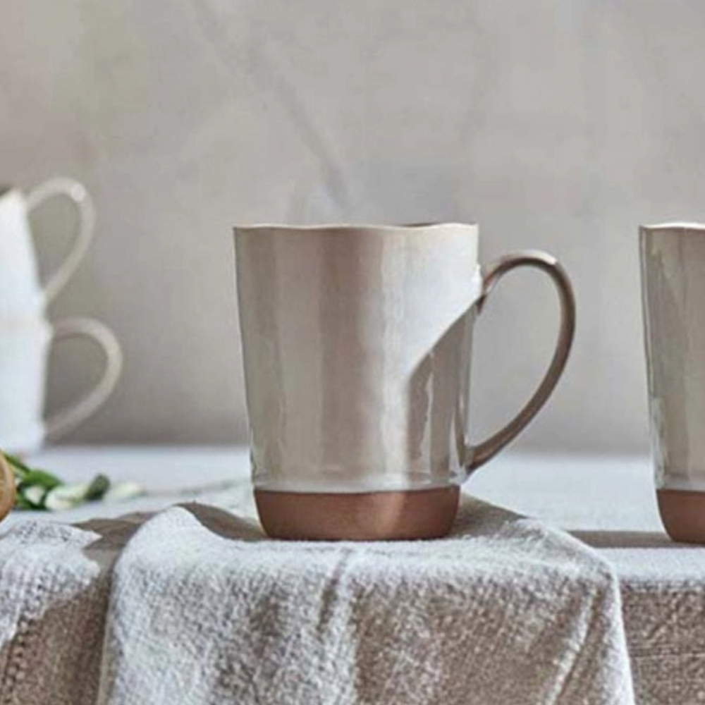 Terracotta Emo Stoneware Mug | Annie Mo's