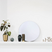 Thin Rimmed Round Mirror 50cm | Annie Mo's