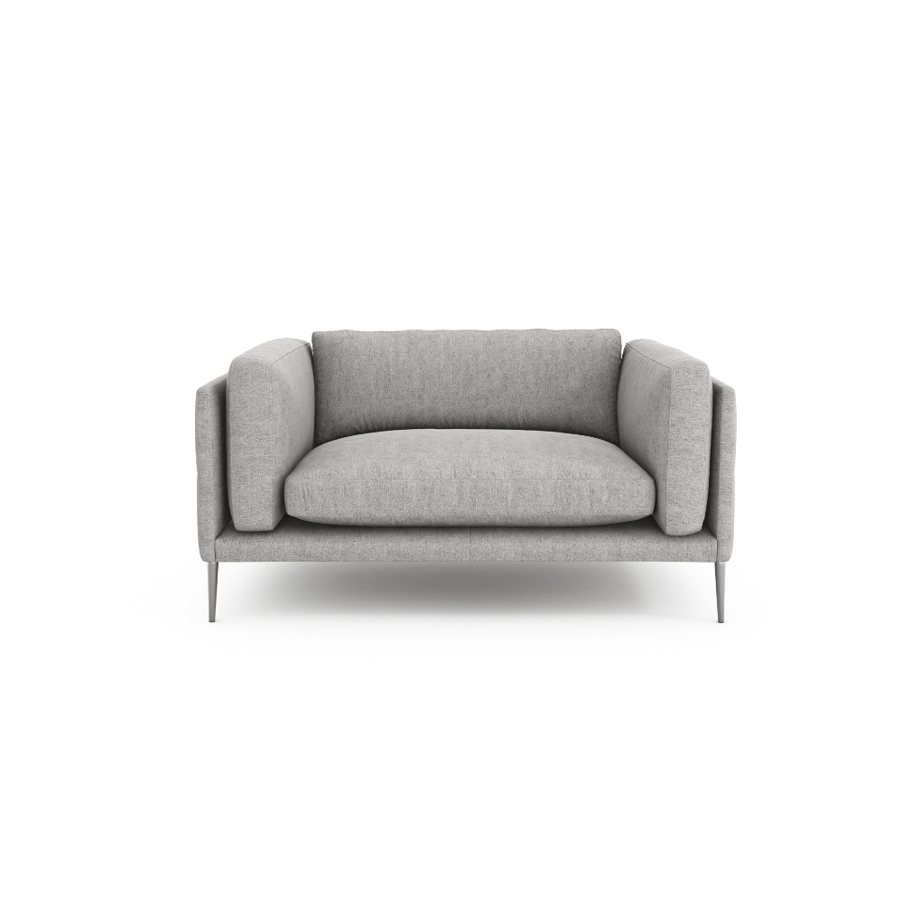 Toni Contemporary Snuggler Sofa - Fabrics Price Bands A&B | Annie Mo's