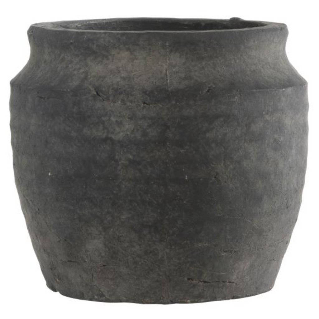 Clay Athens Grooved Pot 12cm | Annie Mo's