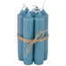 Short Petrol Blue Dinner Candle 11cm | Annie Mo's