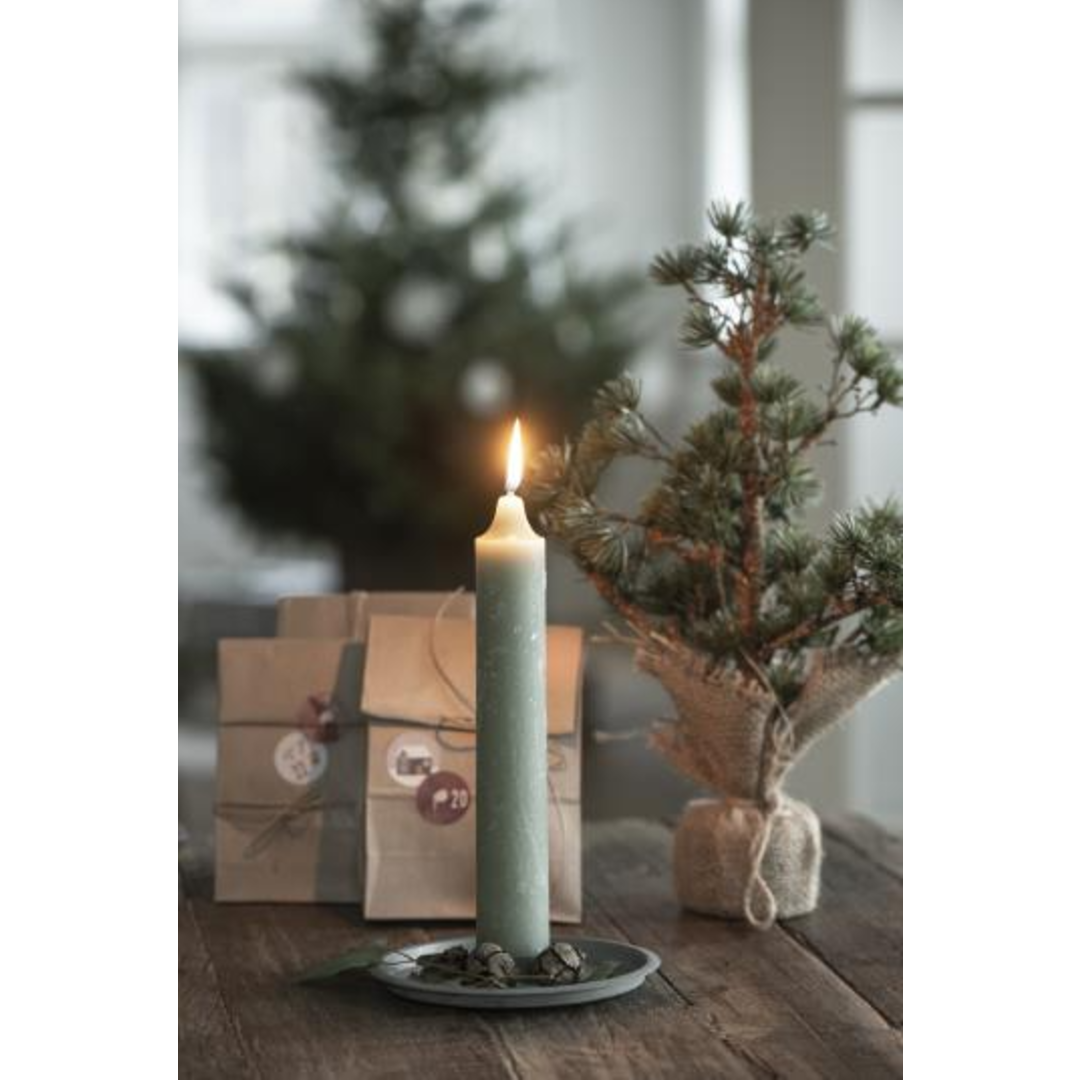 Simplicity Chunky Rustic Candle Holder 15cm