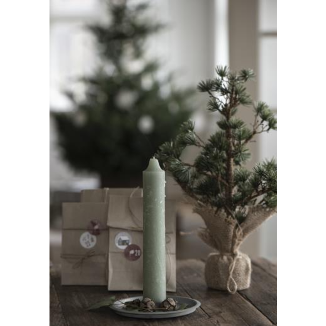 Simplicity Chunky Rustic Candle Holder 15cm