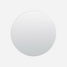 Thin Rimmed Round Mirror 80cm