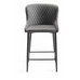 Cezanne Faux Leather Bar Stool ( Pair )