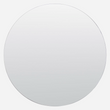 Large Thin Rimmed Round Mirror 110cm | Annie Mo's