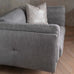 Toni Contemporary Snuggler Sofa - Fabrics Price Band C