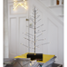 Black LED Battery Operated Festive Tree 40cm