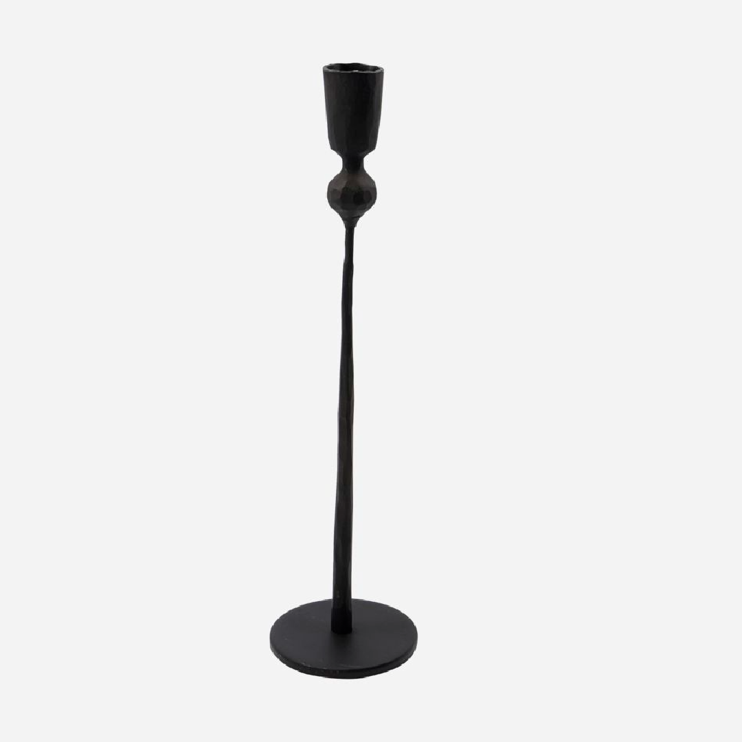 Black Trivo Candle Stick 29cm