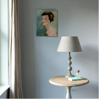 Table Lamp Stonewash Grey 49cm | Annie Mo's