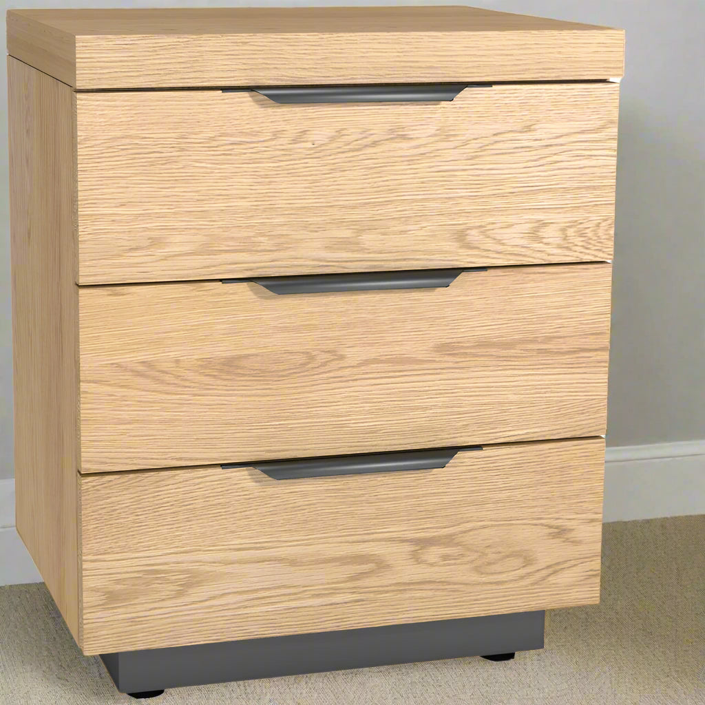 Fusion Three Drawer Bedside | Annie Mo's