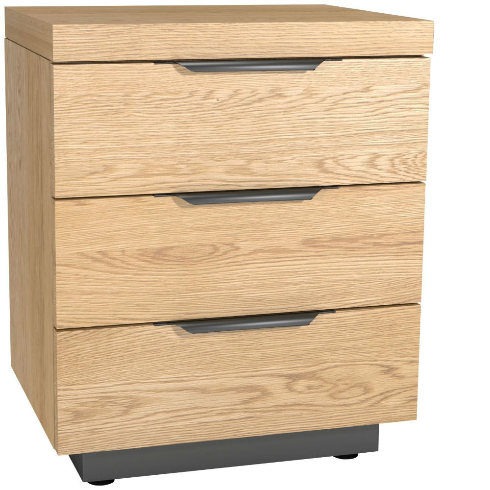 Fusion Three Drawer Bedside | Annie Mo's