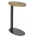 Ellipse Rustic Oak Sofa Table 1
