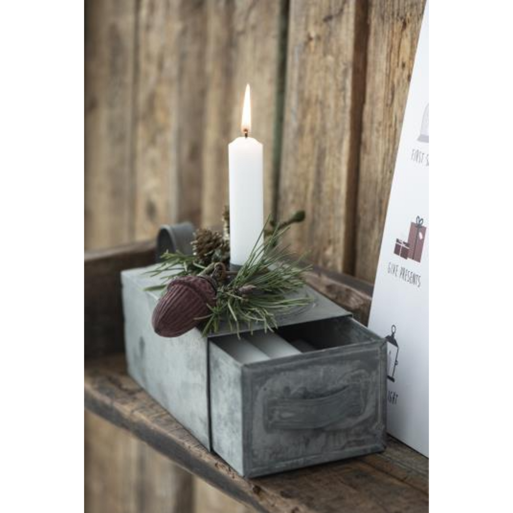 Metal Candle Box 20cm | Annie Mo's