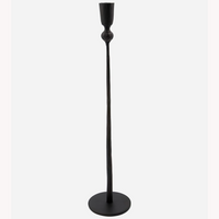 Black Trivo Candle Stick 41cm