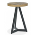 Ellipse Rustic Oak Lamp Table