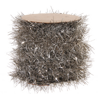 Tinsel Silver on Roll 4m | Annie Mo's