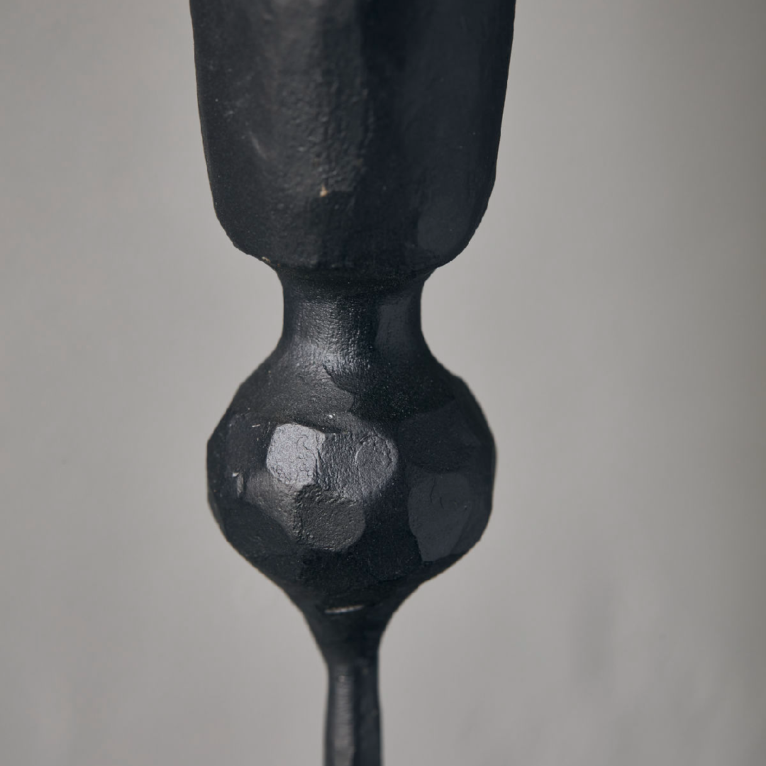Black Trivo Candle Stick 41cm